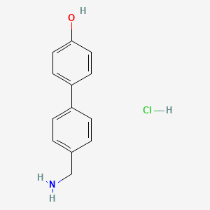 4'-(Aminomethyl)-1,1'-biphenyl-4-ol hydrochloride