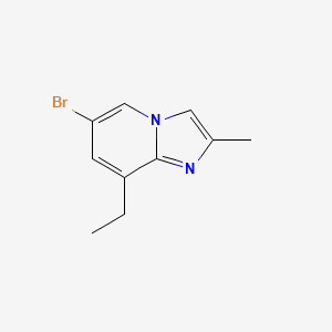 6-Bromo-8-ethyl-2-methylimidazo[1,2-a]pyridine