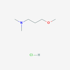 molecular formula C6H16ClNO B3019424 (3-Methoxypropyl)dimethylamine hydrochloride CAS No. 2126176-93-8