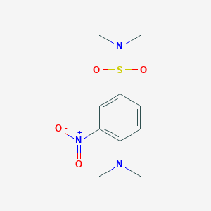 4-(dimethylamino)-N,N-dimethyl-3-nitrobenzenesulfonamide