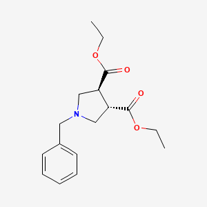 diethyl (3S,4S)-1-benzylpyrrolidine-3,4-dicarboxylate