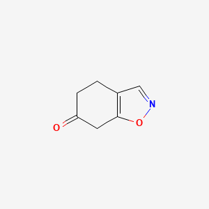 molecular formula C7H7NO2 B3019478 5,7-dihydro-4H-1,2-benzoxazol-6-one CAS No. 121363-10-8