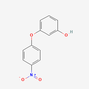 molecular formula C12H9NO4 B3019501 3-(4-Nitro-phenoxy)-phenol CAS No. 22483-31-4