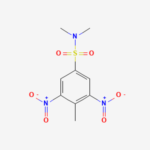 N,N,4-trimethyl-3,5-dinitrobenzenesulfonamide