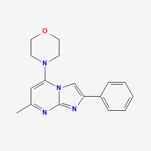 7-Methyl-5-morpholino-2-phenylimidazo[1,2-a]pyrimidine