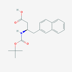 Boc-(R)-3-Amino-4-(2-naphthyl)-butyric acid