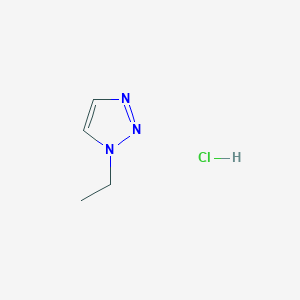 1-Ethyltriazole;hydrochloride
