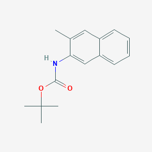 molecular formula C16H19NO2 B3019949 Tert-butyl N-(3-methylnaphthalen-2-yl)carbamate CAS No. 1589038-47-0