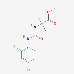 Methyl 2-[(2,4-dichlorophenyl)carbamoylamino]-2-methylpropanoate