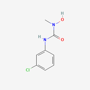 molecular formula C8H9ClN2O2 B3020017 N'-(3-chlorophenyl)-N-hydroxy-N-methylurea CAS No. 26816-97-7