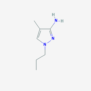 B3020037 4-methyl-1-propyl-1H-pyrazol-3-amine CAS No. 1174877-75-8