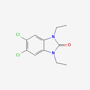 5,6-Dichloro-1,3-diethyl-1H-benzo[d]imidazol-2(3H)-one