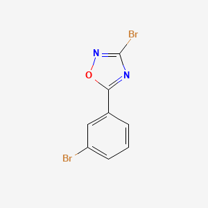 3-Bromo-5-(3-bromophenyl)-1,2,4-oxadiazole