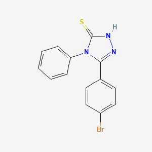 5-(4-bromophenyl)-4-phenyl-4H-1,2,4-triazole-3-thiol