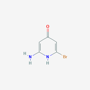 2-Amino-6-bromopyridin-4-ol