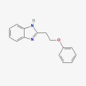 molecular formula C15H14N2O B3020281 2-(2-phenoxyethyl)-1H-1,3-benzodiazole CAS No. 82326-45-2