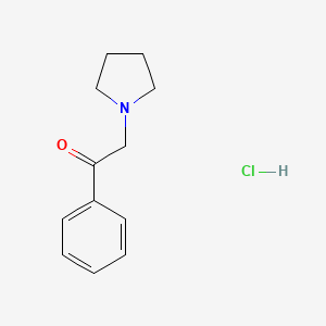 1-Phenyl-2-(pyrrolidin-1-yl)ethan-1-one hydrochloride