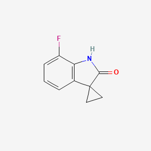 7'-Fluorospiro[cyclopropane-1,3'-indolin]-2'-one