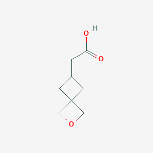 2-(2-Oxaspiro[3.3]heptan-6-yl)acetic acid