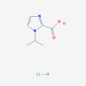 molecular formula C7H11ClN2O2 B3020436 1-Isopropyl-1H-imidazole-2-carboxylic acid hydrochloride CAS No. 2137950-53-7