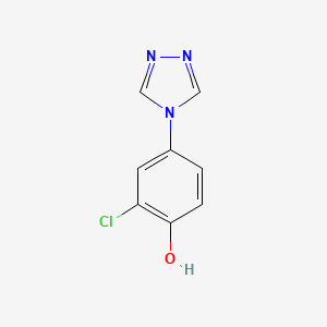 2-chloro-4-(4H-1,2,4-triazol-4-yl)phenol
