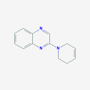 molecular formula C13H13N3 B3020461 2-(3,6-Dihydro-2H-pyridin-1-yl)quinoxaline CAS No. 2320145-33-1