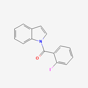 molecular formula C15H10INO B3020512 (1H-Indol-1-yl)(2-iodophenyl)methanone CAS No. 53904-13-5