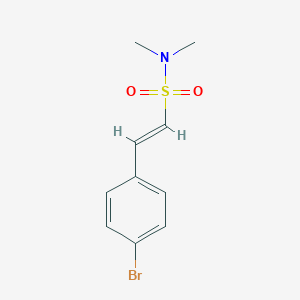 (E)-2-(4-Bromophenyl)-N,N-dimethylethenesulfonamide