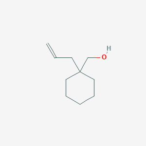 molecular formula C10H18O B3020672 1-(1-(2-Propenyl)cyclohexyl)methanol CAS No. 67838-03-3