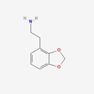molecular formula C9H11NO2 B3020756 2-(1,3-Benzodioxole-4-yl)ethanamine CAS No. 33542-90-4