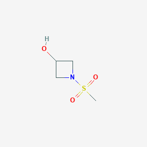 molecular formula C4H9NO3S B3020840 1-Methanesulfonylazetidin-3-OL CAS No. 1344068-80-9