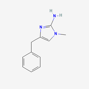 molecular formula C11H13N3 B3020942 4-Benzyl-1-methylimidazol-2-amine CAS No. 151830-82-9