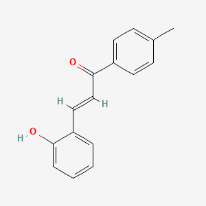 molecular formula C16H14O2 B3020954 (2E)-3-(2-hydroxyphenyl)-1-(4-methylphenyl)prop-2-en-1-one CAS No. 7645-95-6