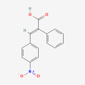 molecular formula C15H11NO4 B3020957 (2E)-3-(4-nitrophenyl)-2-phenylacrylic acid CAS No. 19319-30-3