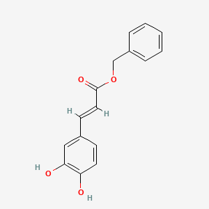 molecular formula C16H14O4 B3020960 Benzyl caffeate CAS No. 130734-47-3