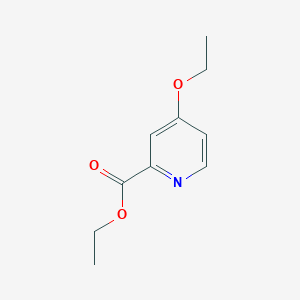 molecular formula C10H13NO3 B3020970 4-乙氧基吡啶甲酸乙酯 CAS No. 71777-70-3