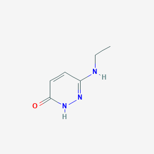 molecular formula C6H9N3O B3021022 6-(Ethylamino)pyridazin-3(2H)-one CAS No. 88259-78-3