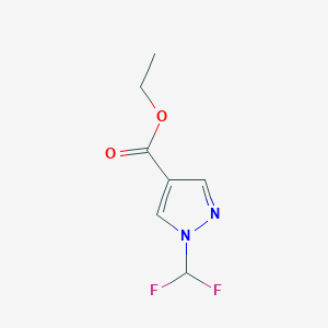 ethyl 1-(difluoromethyl)-1H-pyrazole-4-carboxylate