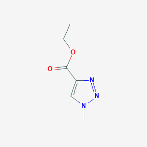 molecular formula C6H9N3O2 B3021028 Ethyl 1-methyl-1H-1,2,3-triazole-4-carboxylate CAS No. 39039-48-0