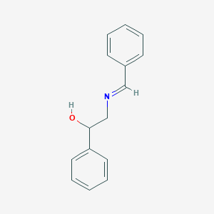 (E)-2-(Benzylideneamino)-1-phenylethanol