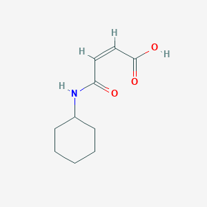 molecular formula C10H15NO3 B3021040 (Z)-4-(cyclohexylamino)-4-oxobut-2-enoic acid CAS No. 21477-59-8