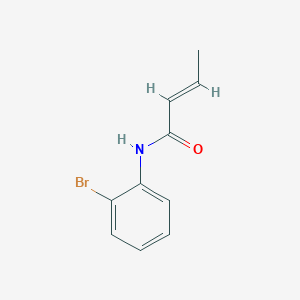 (2E)-N-(2-bromophenyl)but-2-enamide