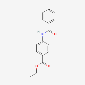 molecular formula C16H15NO3 B3021063 Ethyl 4-benzamidobenzoate CAS No. 736-40-3