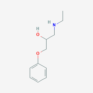 molecular formula C11H17NO2 B3021072 1-(Ethylamino)-3-phenoxypropan-2-ol CAS No. 58461-93-1
