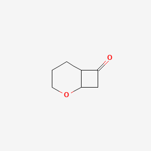 molecular formula C7H10O2 B3021092 2-Oxabicyclo[4.2.0]octan-7-one CAS No. 31996-72-2