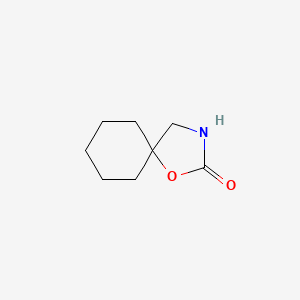 molecular formula C8H13NO2 B3021096 1-Oxa-3-azaspiro[4.5]decan-2-one CAS No. 24247-68-5