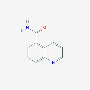 molecular formula C10H8N2O B3021109 Quinoline-5-carboxamide CAS No. 175533-32-1