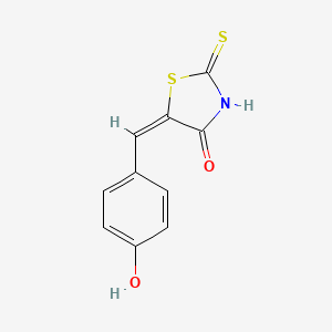 (5E)-5-(4-hydroxybenzylidene)-2-mercapto-1,3-thiazol-4(5H)-one
