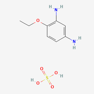 molecular formula C8H14N2O5S B3021118 4-Ethoxybenzene-1,3-diamine sulfate CAS No. 68015-98-5