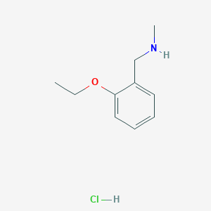 molecular formula C10H16ClNO B3021123 [(2-Ethoxyphenyl)methyl](methyl)amine hydrochloride CAS No. 104294-64-6
